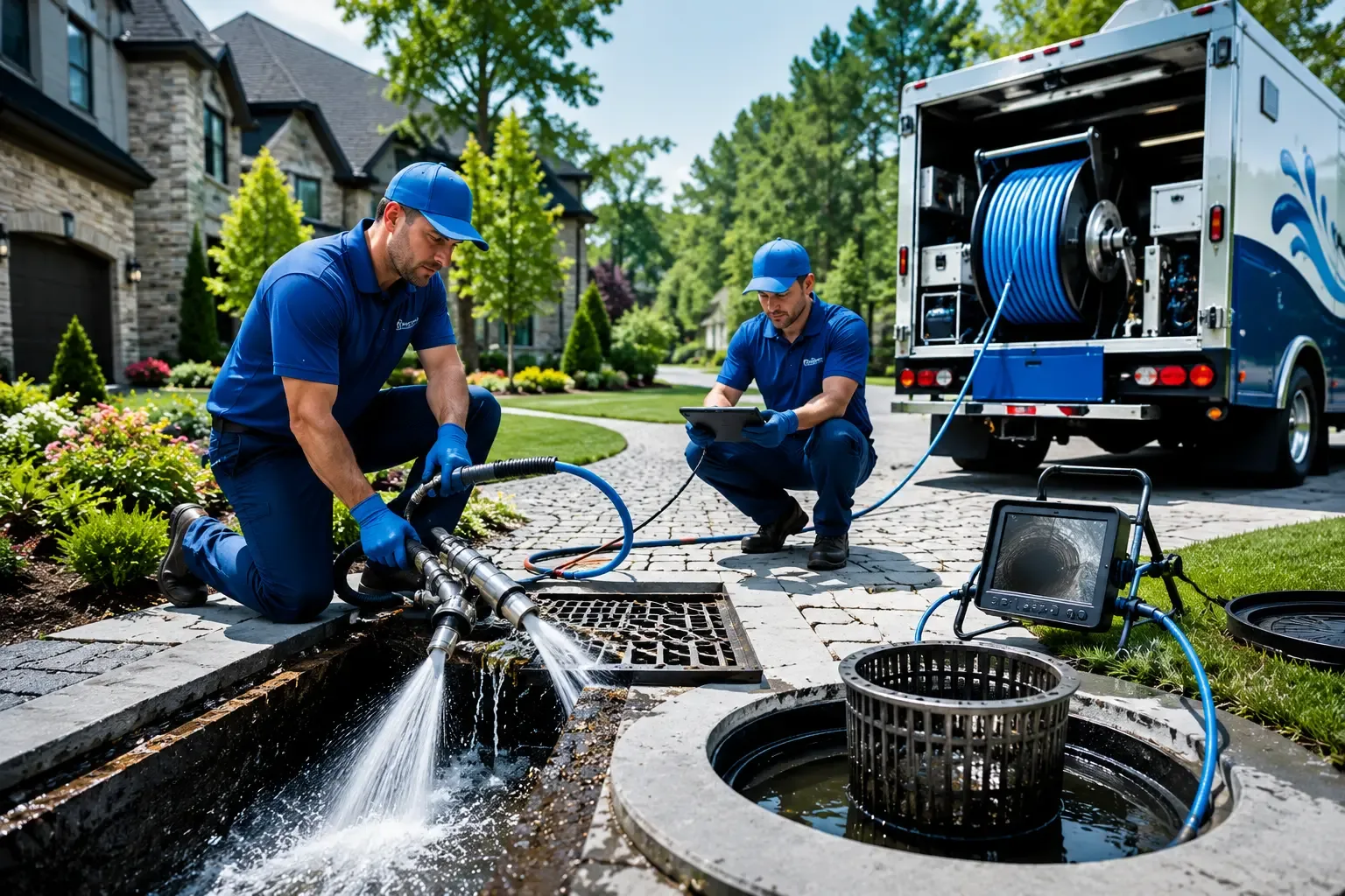 Local outdoor drain cleaning professionals in Mount Vernon, TX