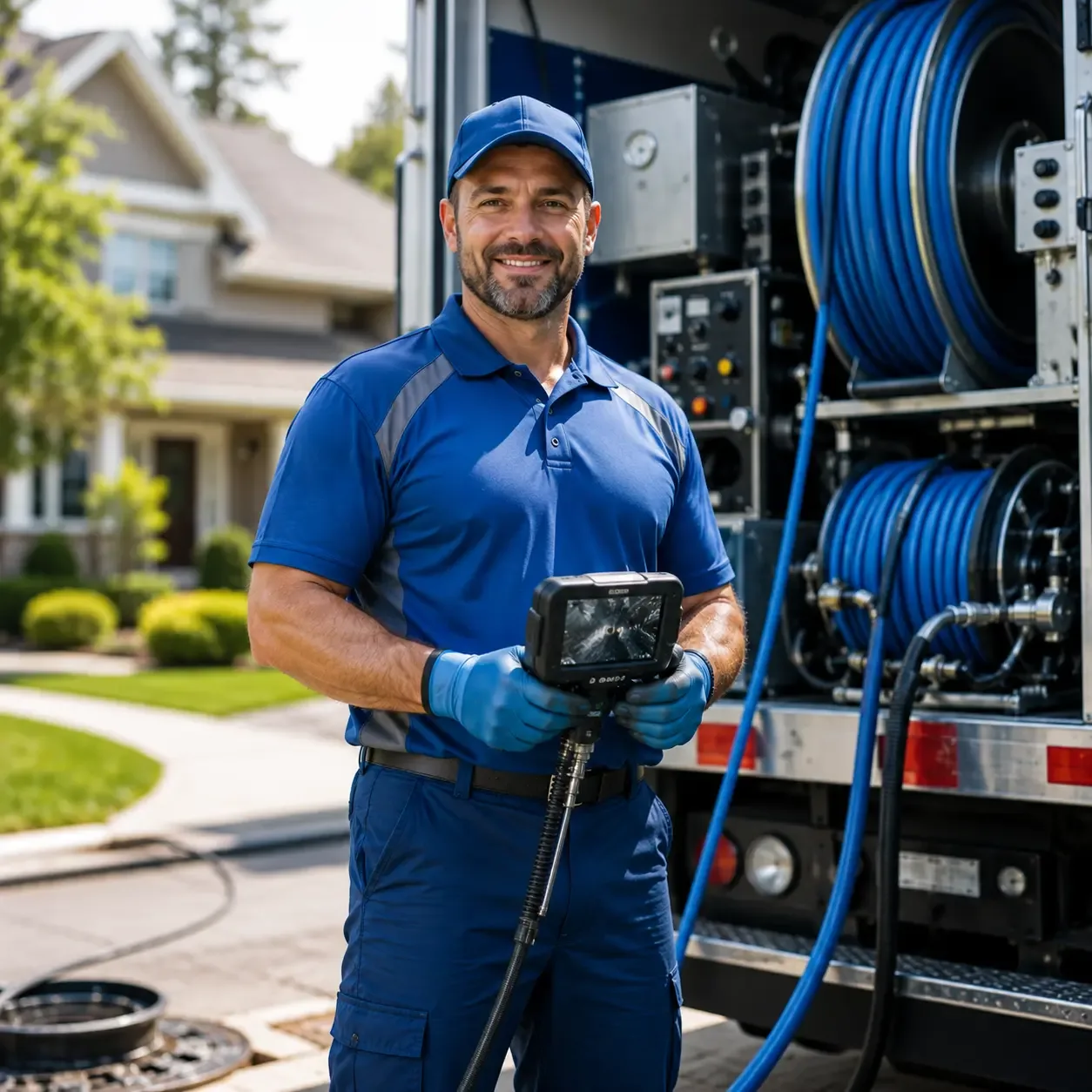 Local outdoor drain cleaning specialists in Mount Vernon, TX